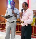 Indian pastors sharing